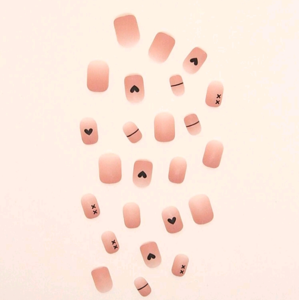 Ombré Nude 24 piece press on nails set